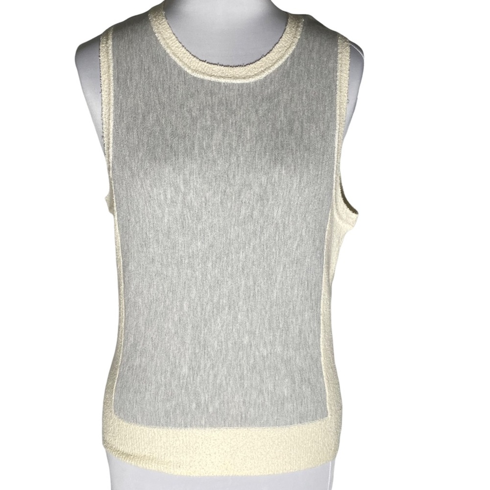 Anthropologie Current Air Terry Cloth Blend Tank Size M